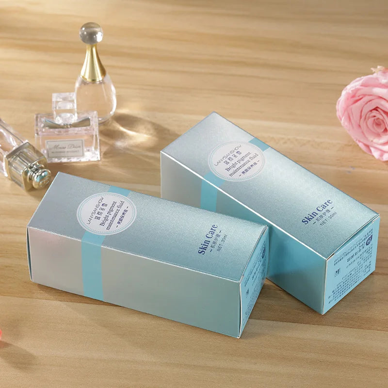 Custom paper box cardboard box Lipstick Cosmetic Perfume Bottle Kraft Paper Box Essential Oil Packaging Box