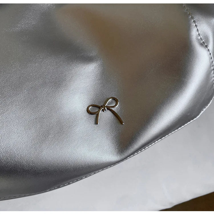 2025 Summer New Large Capacity Underarm Shoulder Bag Crossbody Bag Women's Fashion Backpack Comes with a Small Doll as a Gift