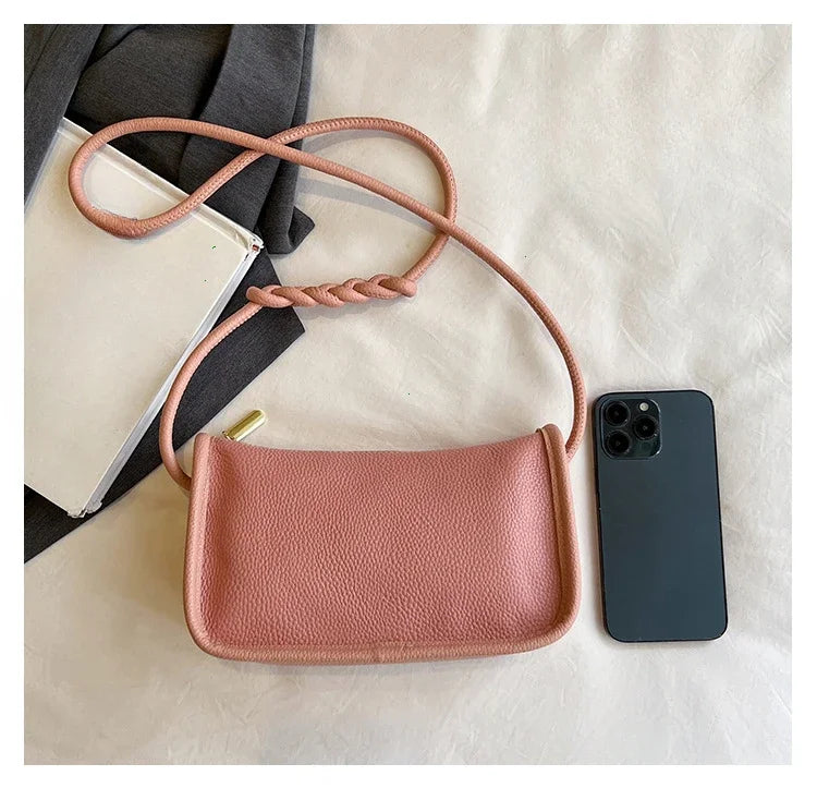 100%Real Cowhide Genuine Leather Sac Fashion Women Crossbody Bags for Ladies New High Capacity Shoulder Bag Handbag Female Purse