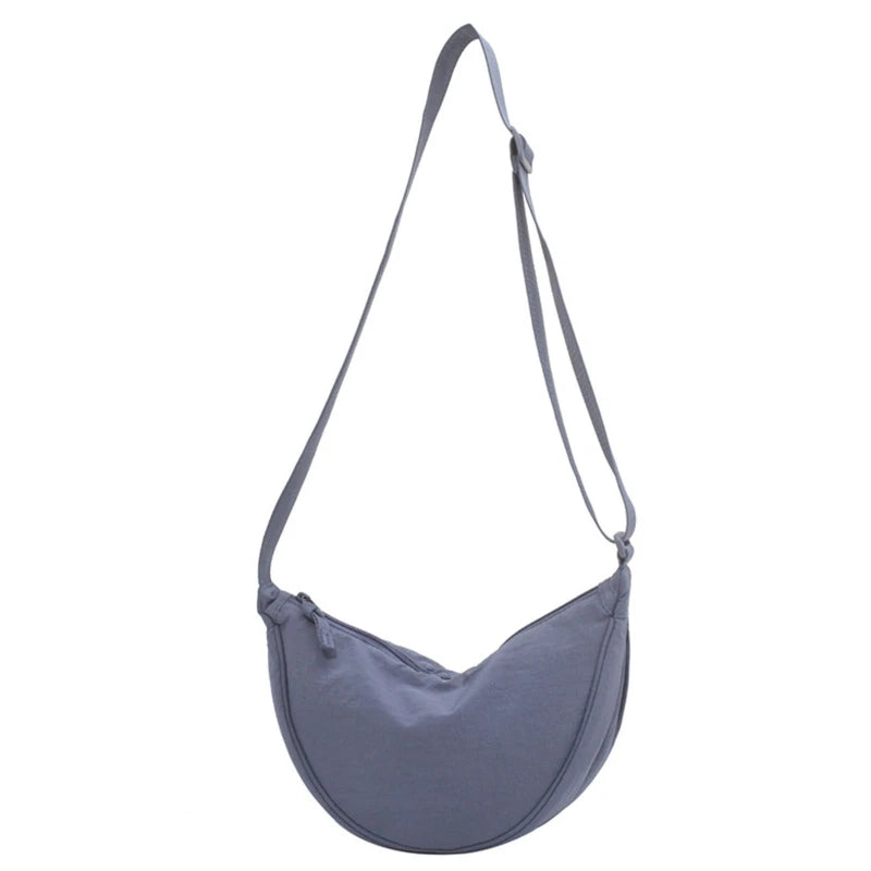 Casual Nylon Hobos Crossbody Bag for Women Men Shoulder Bags Large Capacity Tote Lady Travel Shopper Bag Female Purses