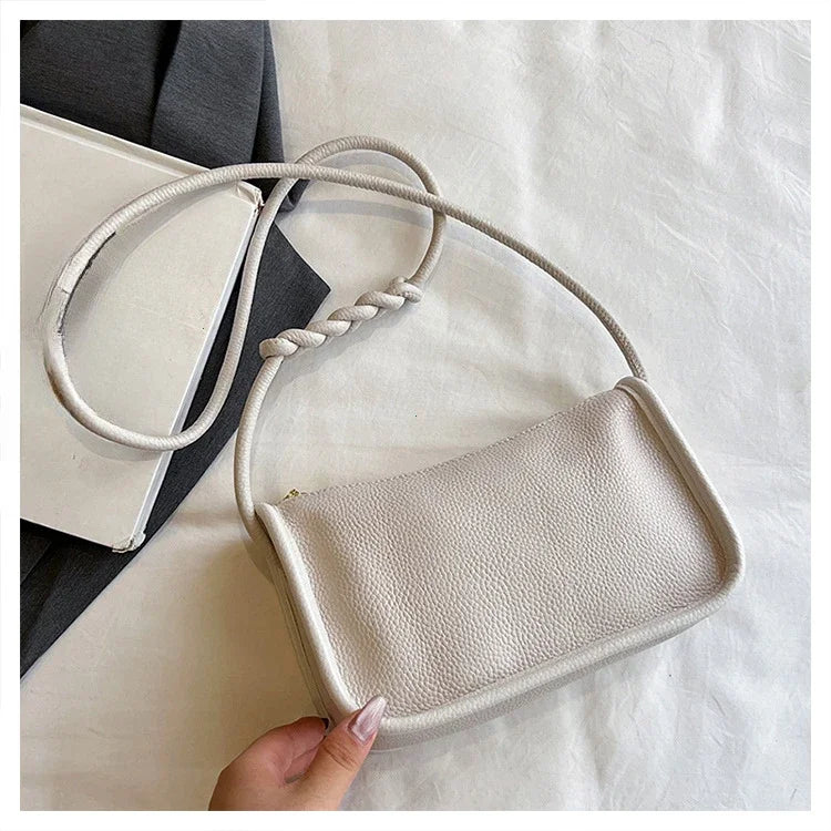 100%Real Cowhide Genuine Leather Sac Fashion Women Crossbody Bags for Ladies New High Capacity Shoulder Bag Handbag Female Purse