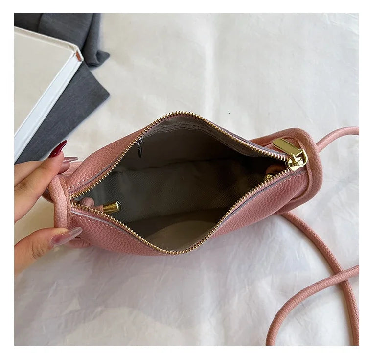 100%Real Cowhide Genuine Leather Sac Fashion Women Crossbody Bags for Ladies New High Capacity Shoulder Bag Handbag Female Purse