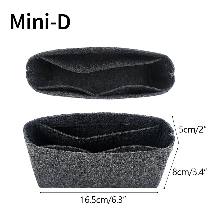 Bag Organizer for Longchamp Small Tote Bag Timid Bag Storage & Finishing Inner Bag Liner Handbags Insert Organizer fit Mini Size
