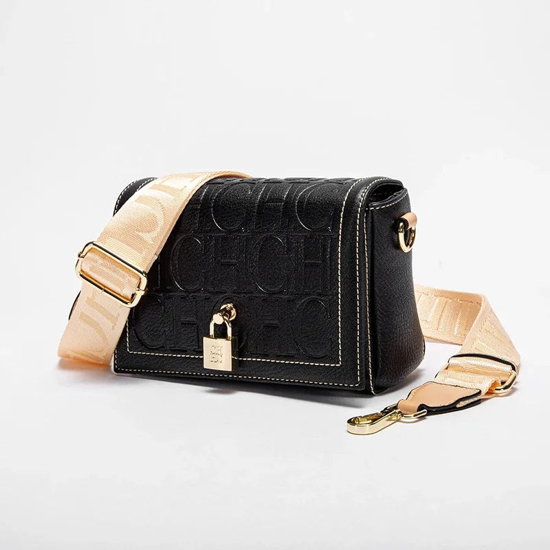 Fashionable Classic Light Luxury Letter PU Material Crossbody Bag Design Exquisite Craftsmanship Women's New Shoulder Bag