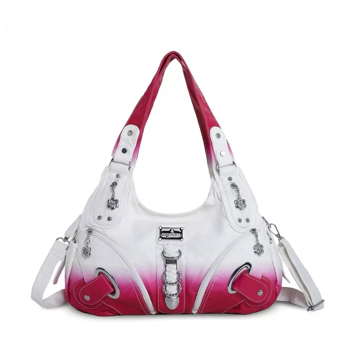 Angel Kiss Vintage Y2K Millennium Trendy Leopard Tie Dye Tote Bag Crossbody Bag Briti Sle Youth Daily Use Waterproof